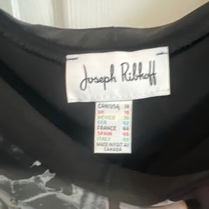 Joseph ribkoff pants with dress overlay